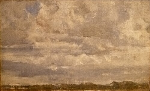 Before the storm (study), , Alfred Verwée