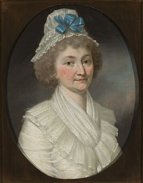 Portrait of Magdalena Węglińska, 1793, Johann Niedermann