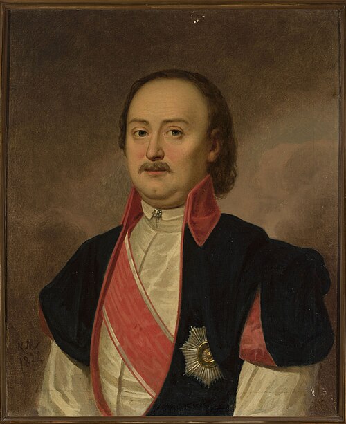 Portrait of Jan Nepomucen Stadnicki, 1822, Johann Niedermann