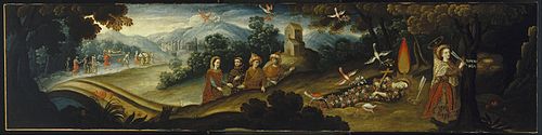 The Legend of Santa Sophronia, 1679, Diego Quispe Tito