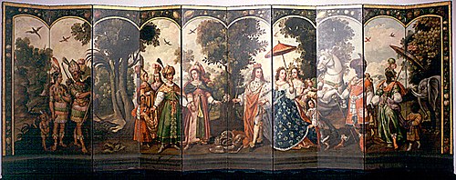 Las cuatro partes del mundo., , Juan Correa