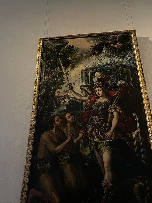 Expulsión del paraíso, 1600, Juan Correa