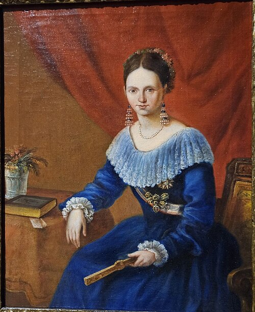 Retrato da Infanta D. Isabel Maria, 1857, José Rodrigues