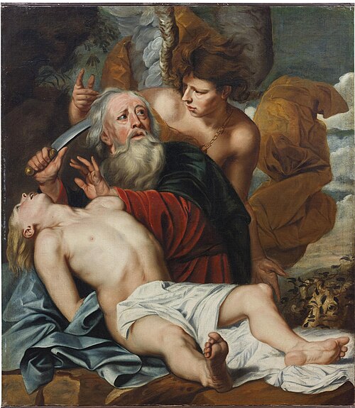 Sacrifice of Isaac, 1650, Pieter Thijs