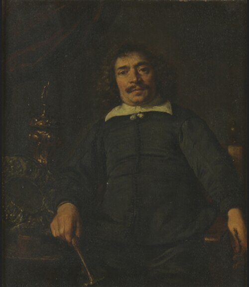 Portrait d'un orfèvre, 1650, Pieter Thijs