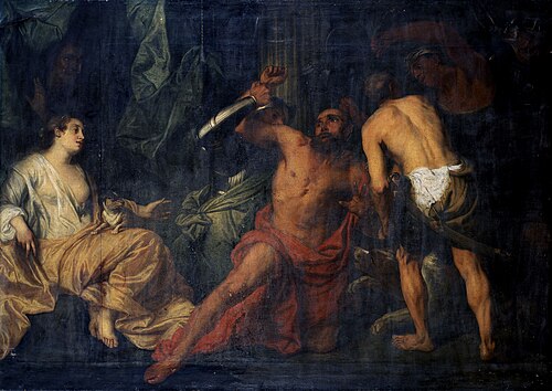 Samson et Dalila, 1654, Pieter Thijs