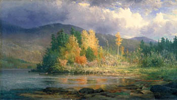 The Coming Storm, Lake Memphremagog, 1872, Allan Edson