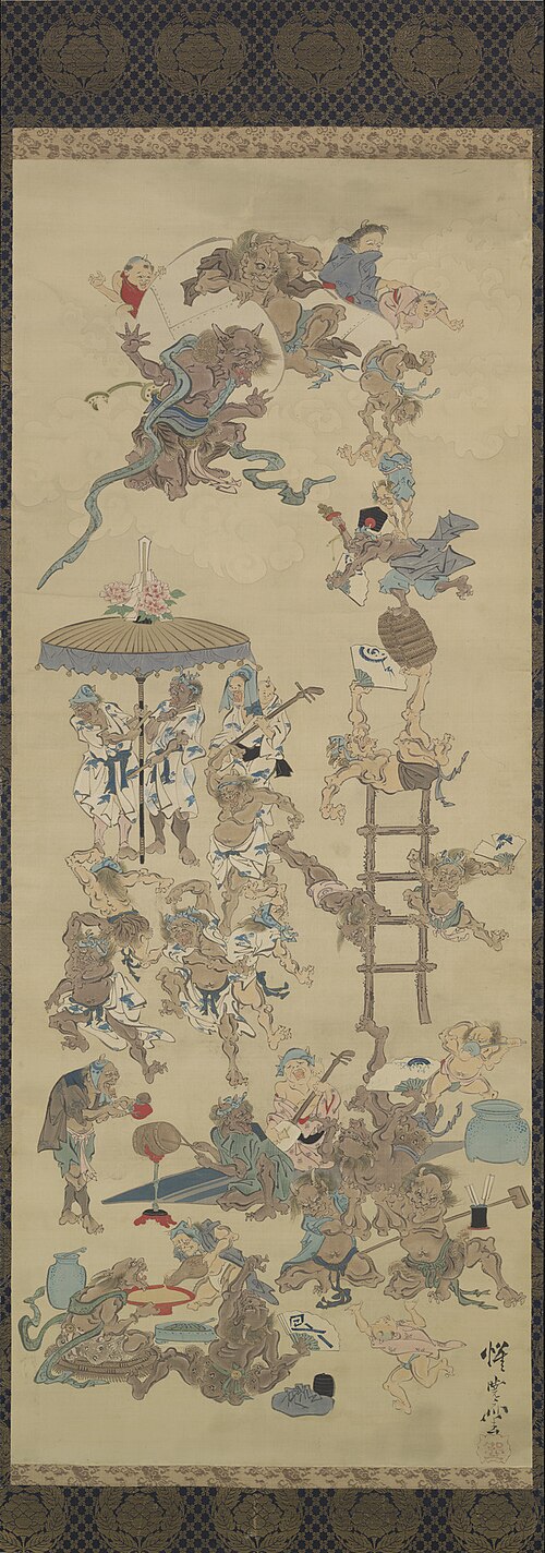 Playful Demon, , Kawanabe Kyōsai