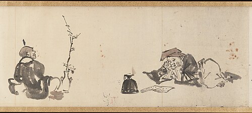 Frolicking Figures and Animals, 1870, Kawanabe Kyōsai