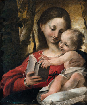 Virgin and Child, , Alessandro Mazzola