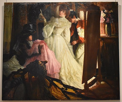 La Marchande à la toilette, 1904, Alméry Lobel-Riche