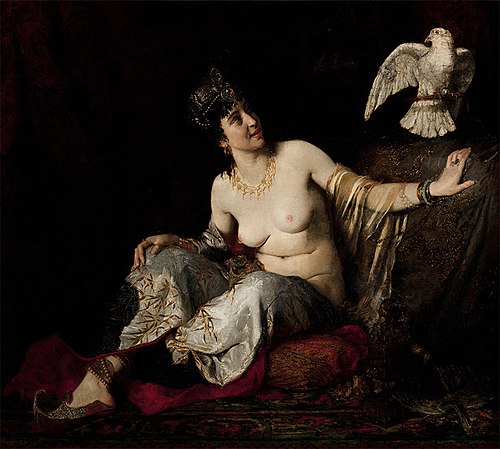 Odalisque, 1850, Alphonse Gaudefroy