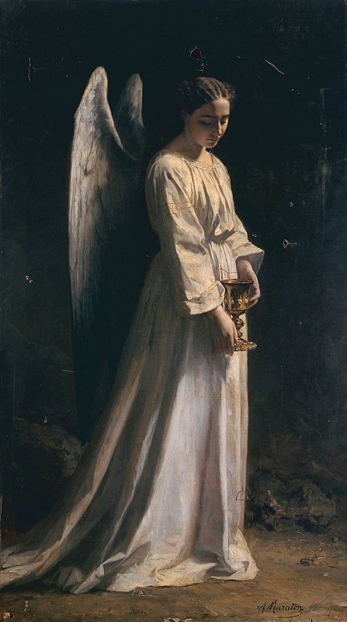 L'ange des oliviers, 1870, Alphonse Muraton