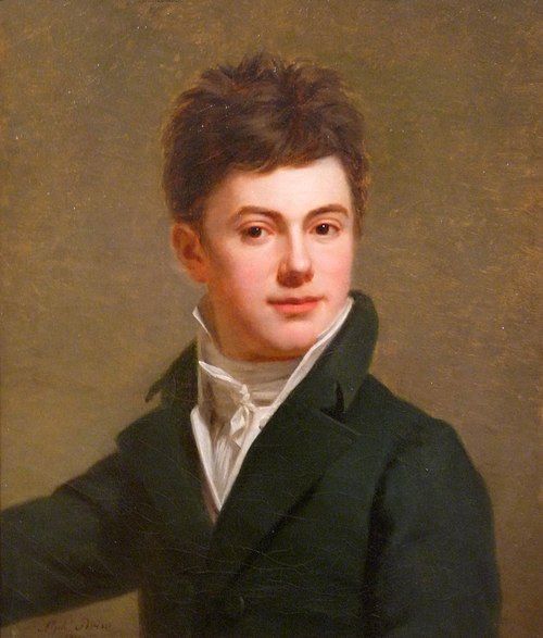 Autoportrait, 1850, Alphonse Périn