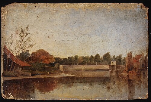 Landschap, 1842, Gijsbert Johannes Verspuy