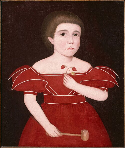 Boy in Red, 1832, Ammi Phillips