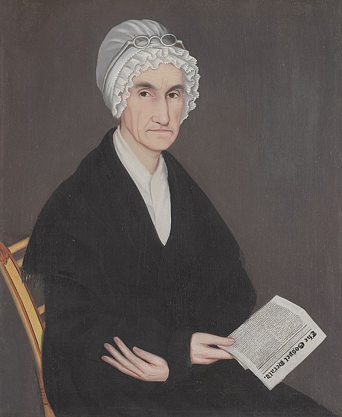 Mrs. Reuben Allerton (Lois Atherton), 1655, Ammi Phillips