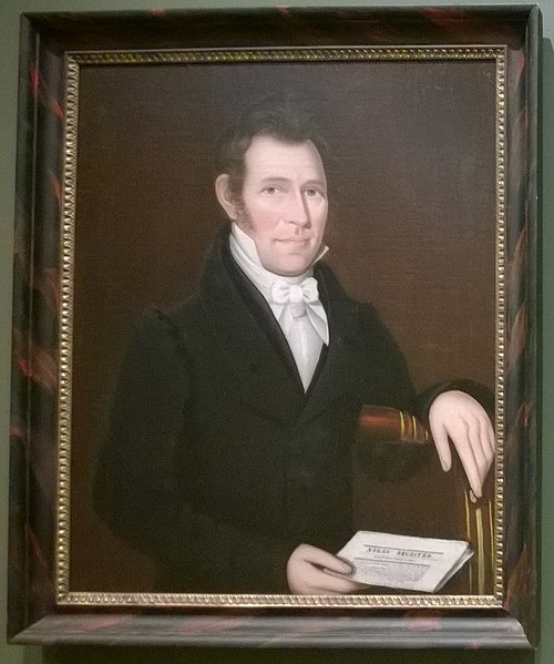 Portrait of Sherman Bassett, 1830, Ammi Phillips