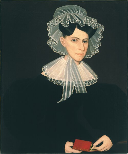 Portrait of Mrs. Lewis Northrop, 1837, Ammi Phillips