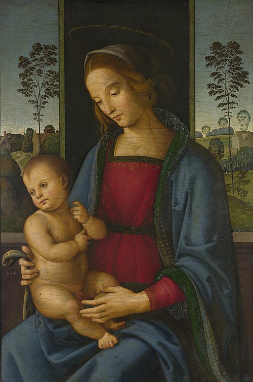 Vierge à l'Enfant, 1490, Andrea Aloigi