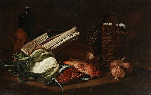 Still Life with Fish, 1700, Andrea Belvedere