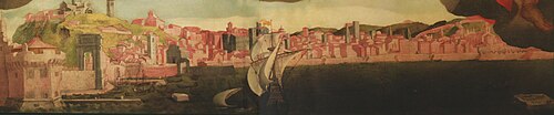 View of Ancona, 1597, Andrea Lilio