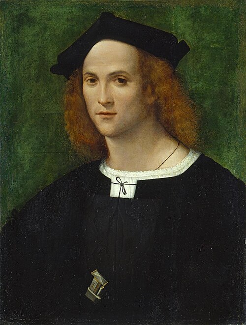 Portrait de jeune homme, 1520, Andrea Piccinelli