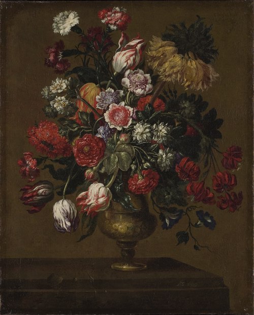 Flowerpiece, 1699, Andrea Scacciati