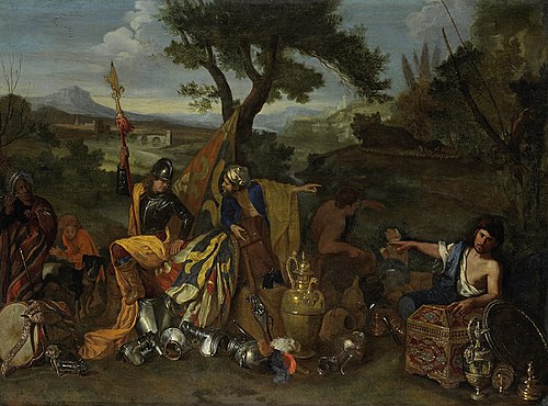 The Peddlers, 1650, Andrea di Leone