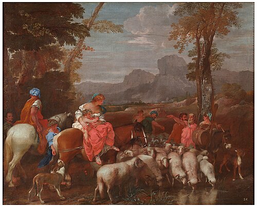 Jacob's journey, 1635, Andrea di Leone