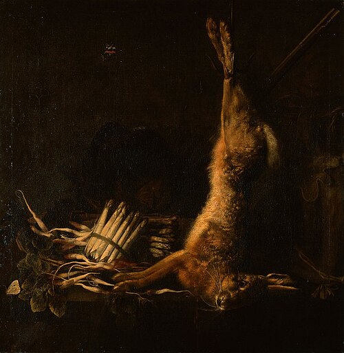 Still Life with a hare, , 'the other' Jan van Kessel