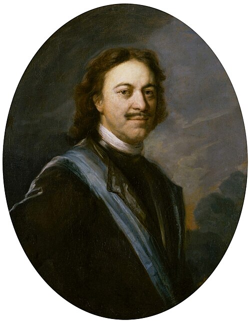 Porträt des Peter the Great (1672-1725), 1724, Andreï Matveïev