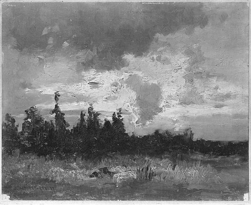 Landschaft, 1890, Fritz Halberg-Krauss