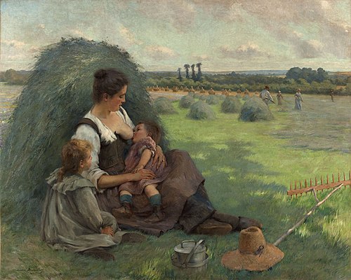 La vie simple, 1904, André Brouillet