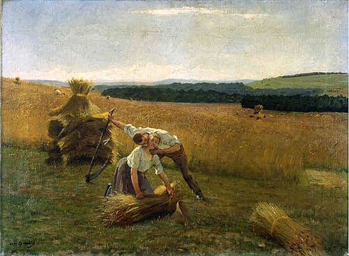 L'Amour aux Champs, 1888, André Brouillet