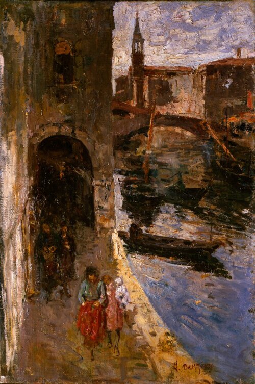 Chioggia, 1922, Leonardo Bazzaro