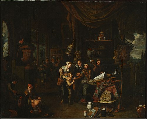 In the alchemist's study, , Gerard Thomas