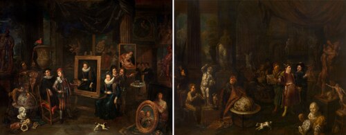 Kunstenaarsateliers, 1701, Gerard Thomas