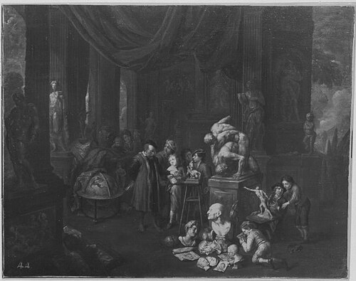 Bildhaueratelier, 1691, Gerard Thomas