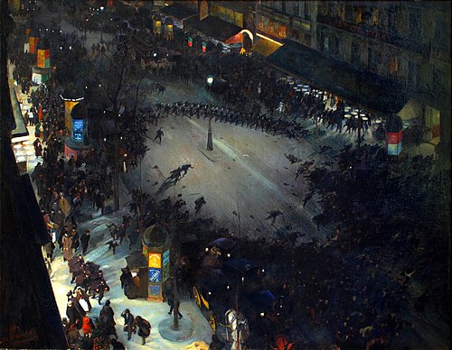 La Charge, 1902, André Devambez