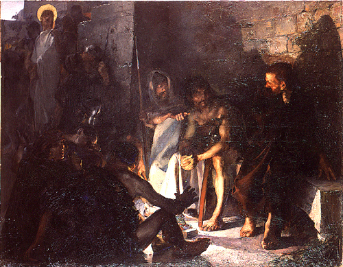Le Reniement de saint Pierre, 1890, André Devambez
