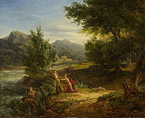 Apollo and Daphne, 1824, André Giroux