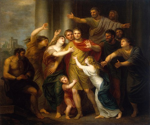 Regulus Returning to Carthage, 1791, André Corneille Lens