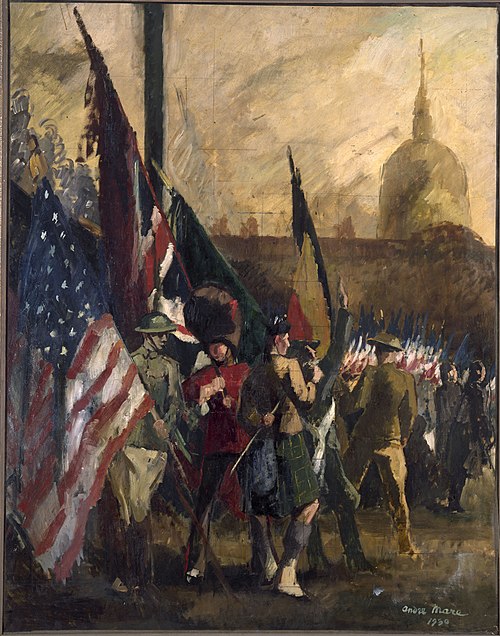 Les Alliés, 1930, André Mare