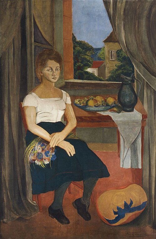 Portrait de Suzanne Valadon, 1921, André Utter