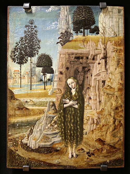 Mary of Egypt, 1450, Angelo Maccagnino