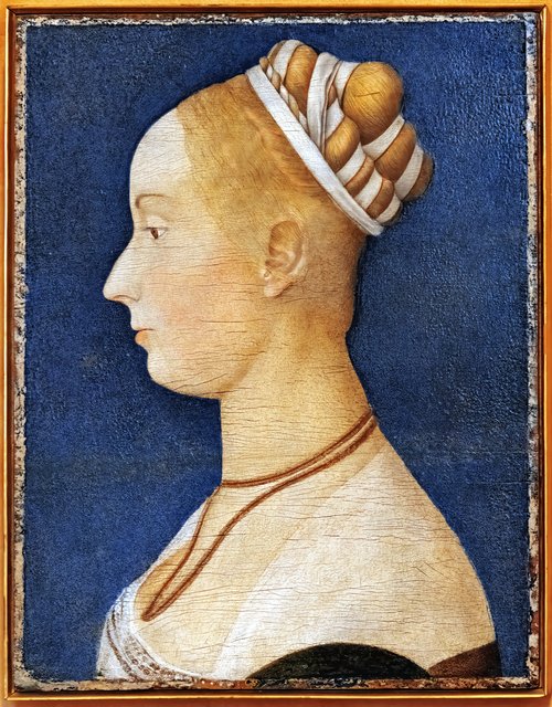 Petit portrait de dame, 1450, Angelo Maccagnino