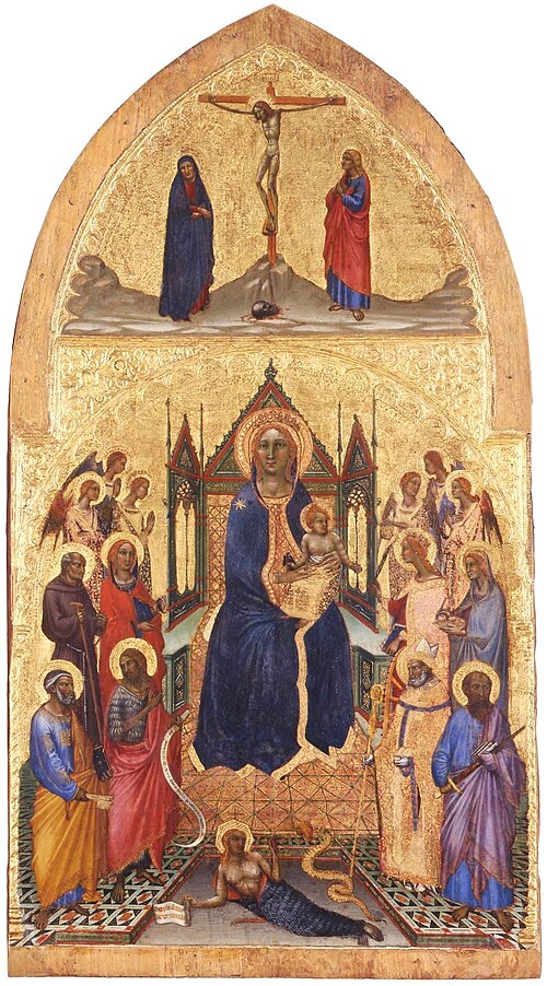 Virgin and Child with Angels and Saints, 1385, Angelo Puccinelli