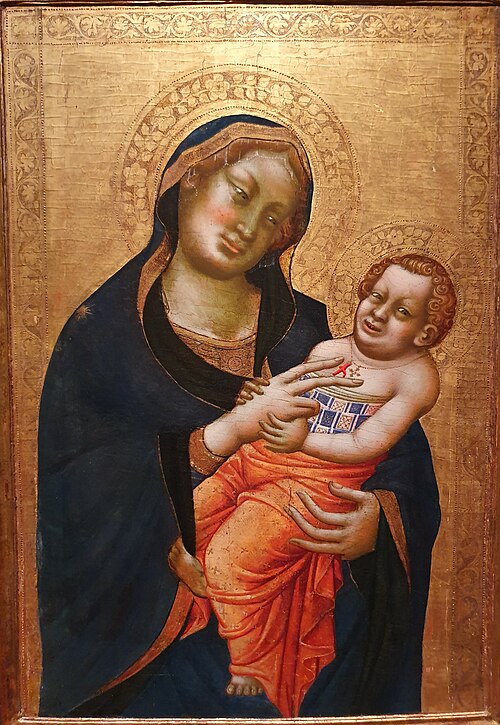 Virgem com o Menino, 1395, Angelo Puccinelli