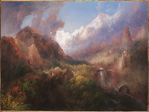 A Swiss Scene, 1829, Thomas Doughty